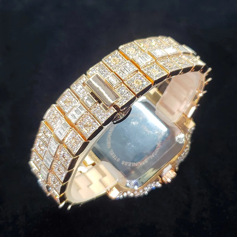 LYON NOIR Stainless Steel Quartz Watch