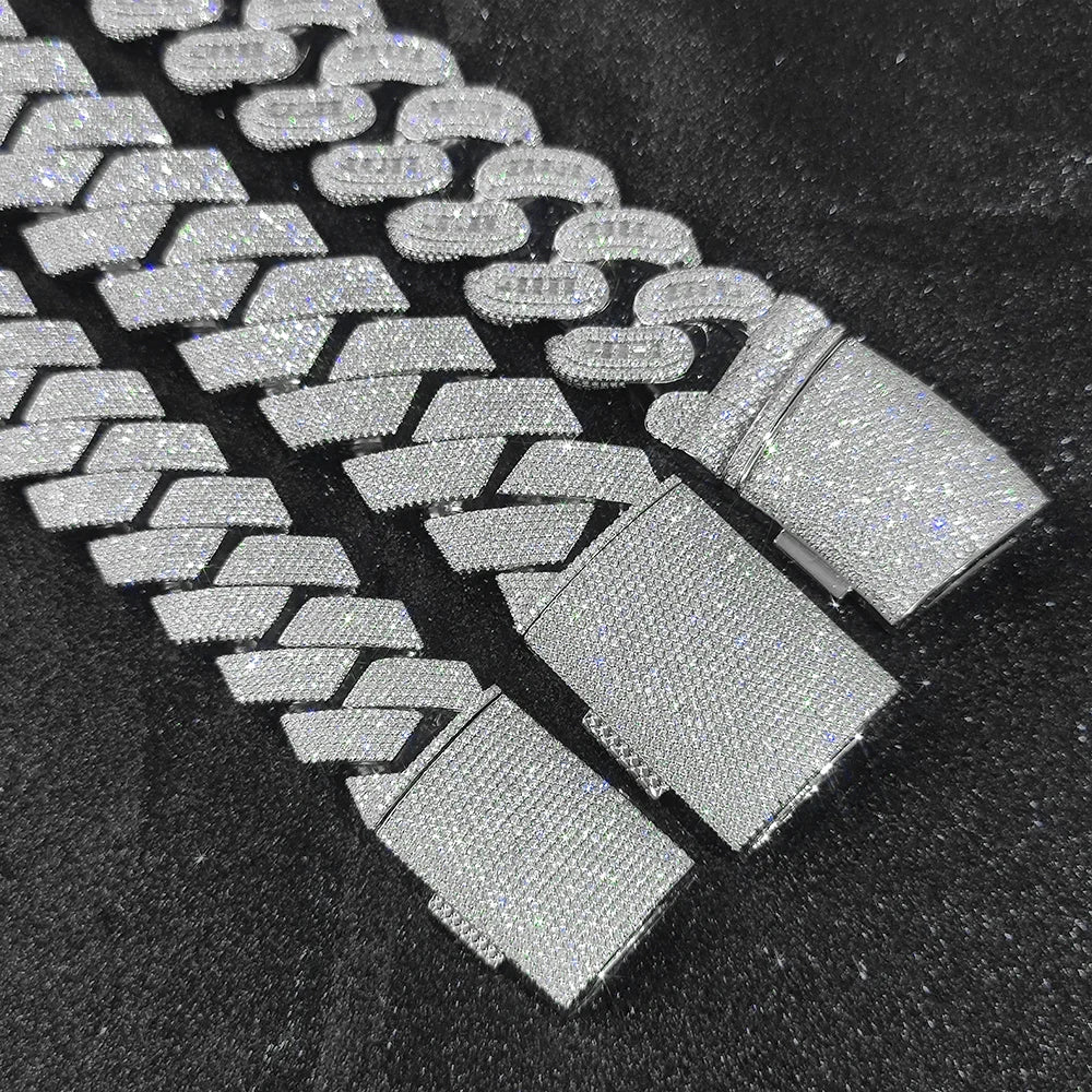 Iced Out Cuban Link Bracelet 29mm