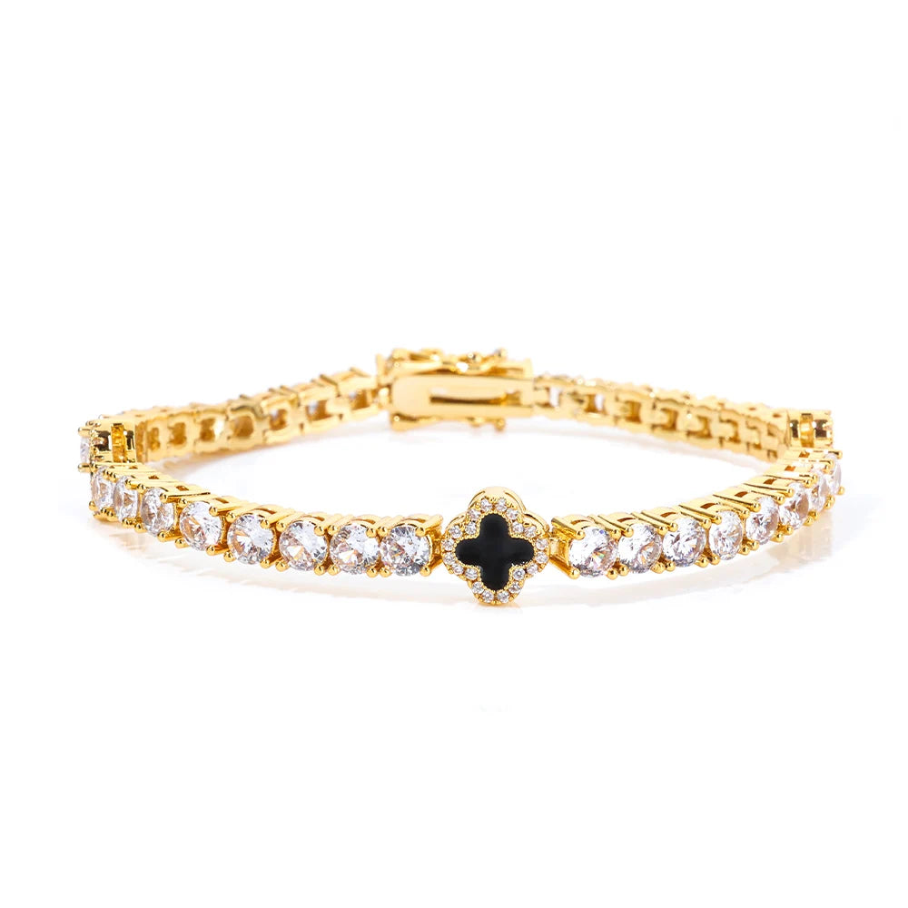NOVO TENNIS – Iced Out Zircon Bracelet