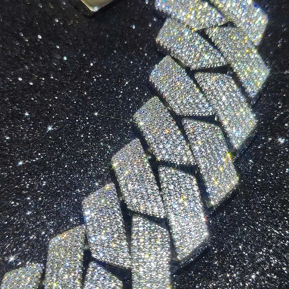 Iced Out Cuban Link Bracelet 25mm