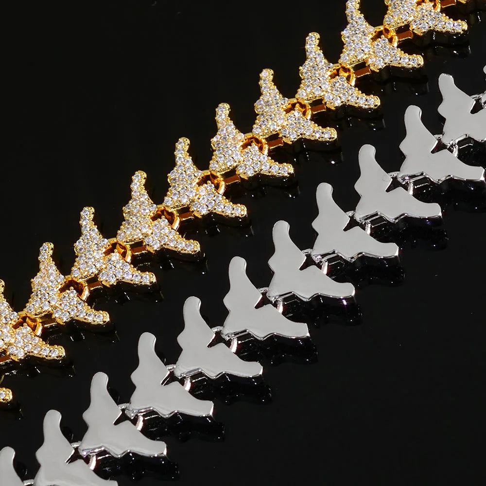 THORN LINK – Iced Out Cuban Bracelet