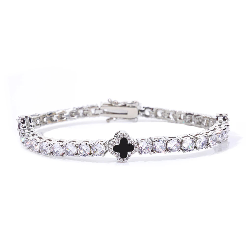 NOVO TENNIS – Iced Out Zircon Bracelet