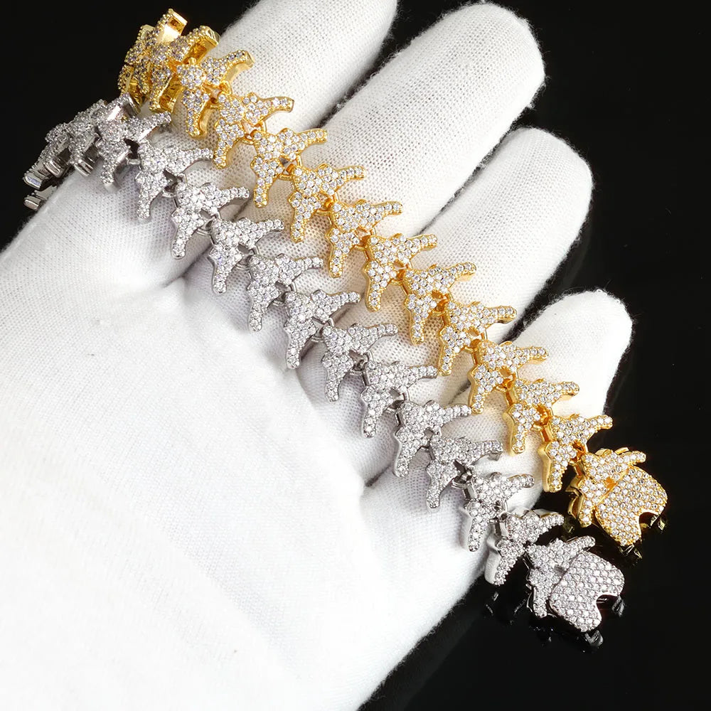 THORN LINK – Iced Out Cuban Bracelet