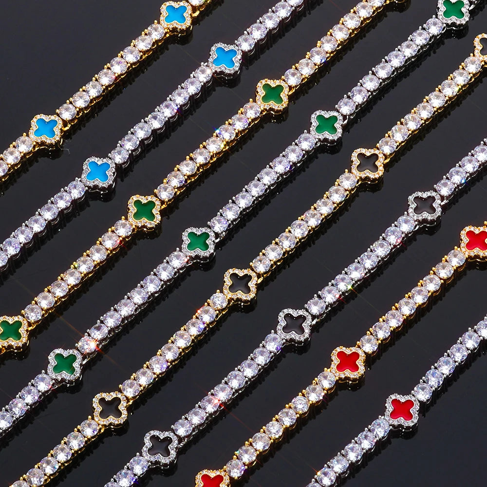 NOVO TENNIS – Iced Out Zircon Necklace