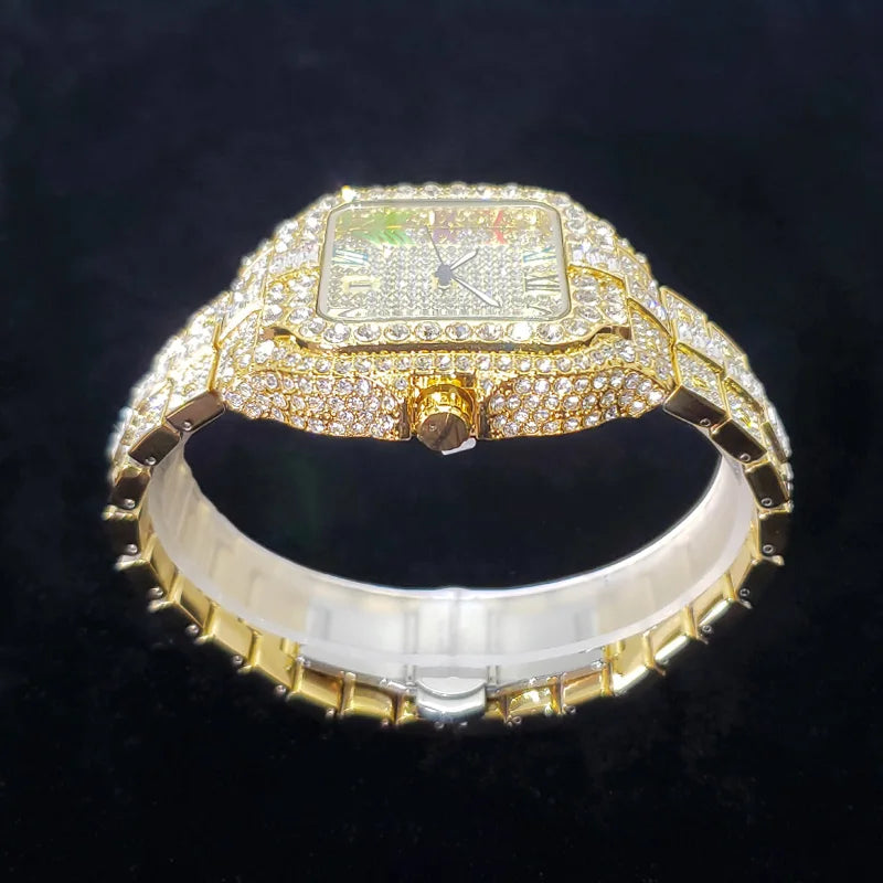 LYON NOIR Stainless Steel Quartz Watch