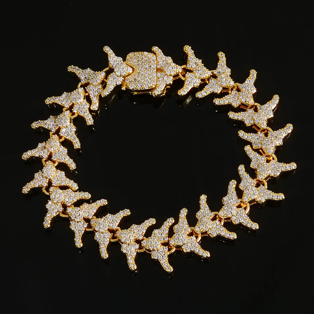 THORN LINK – Iced Out Cuban Bracelet