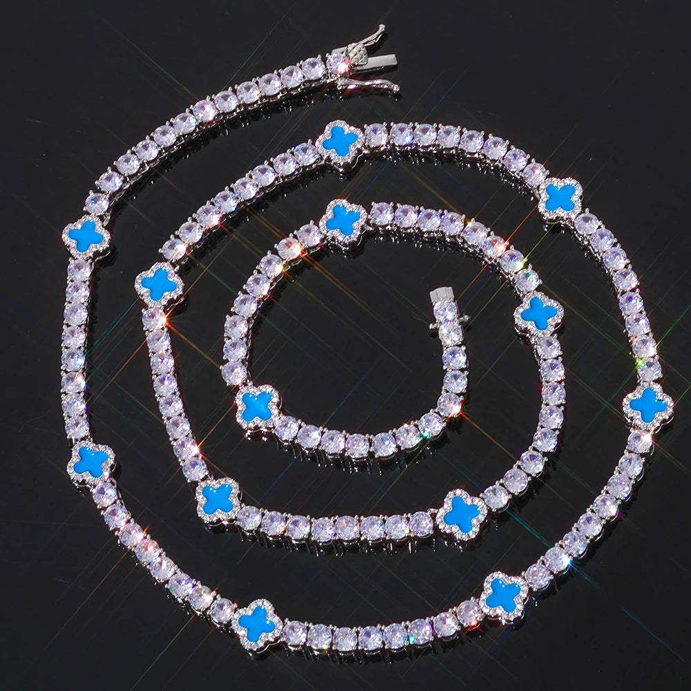 NOVO TENNIS – Iced Out Zircon Necklace