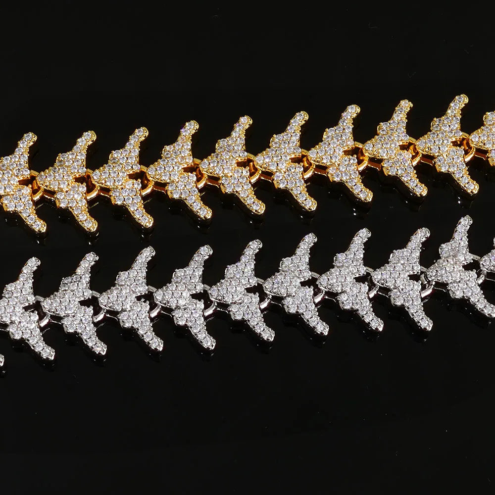 THORN LINK – Iced Out Cuban Necklace