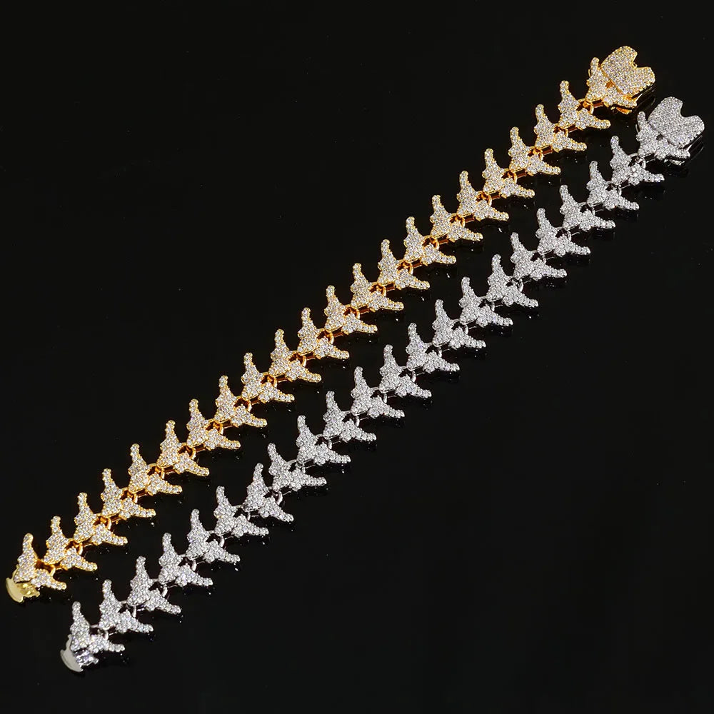 THORN LINK – Iced Out Cuban Bracelet