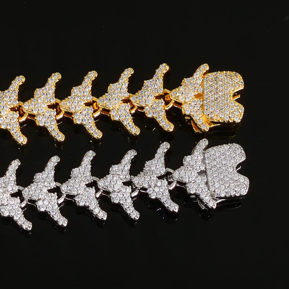 THORN LINK – Iced Out Cuban Necklace