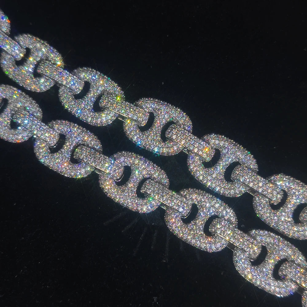 Pig Nose Iced Out Cuban Link Necklace